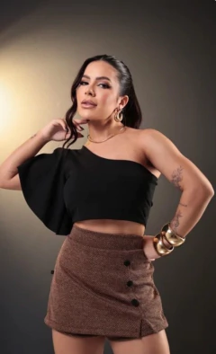 Cropped scuba Luiza - comprar online