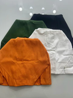 short saia fenda - Menina Flor