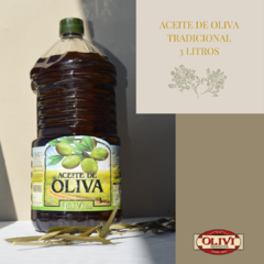 ACEITE DE OLIVA TRADICIONAL 3 LITROS X 4 unidades