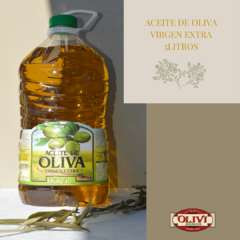 ACEITE DE OLIVA VIRGEN EXTRA 5 LITROS X 2 unidades