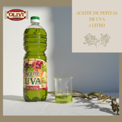 ACEITE DE PEPITAS DE UVA 1 LITRO x 12 unidades