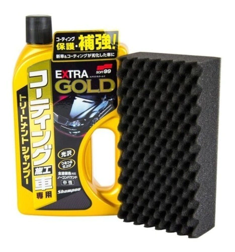 Shampoo Extra Gold- Con Esponja De Lavado -Soft99