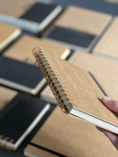 Cuaderno ecológico A5 anillado x 3 unidades en internet