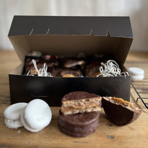 Caja para alfajores TAB 23 x 15 x 7 cm x 25 unidades