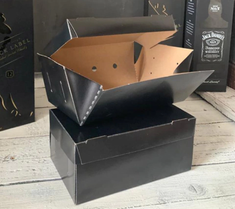 CAJA HAMBURGUESA COMBO BLACK X 100