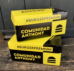 Cajas burger personalizadas en internet