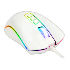 Mouse Gamer Redragon King Cobra 2 Lunar White - FHG Store