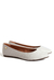 BALLERINAS 206167 CROCO OFF WHITE
