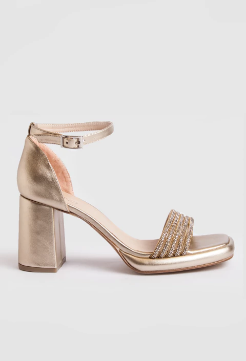 SANDALIAS 22570601 ORO - comprar online