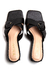 ZUECOS 761003 ECOCUERO NEGRO - VIA UNO