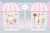 Painel de Tecido Sublimado Confeitaria Azul e Rosa Vitrine