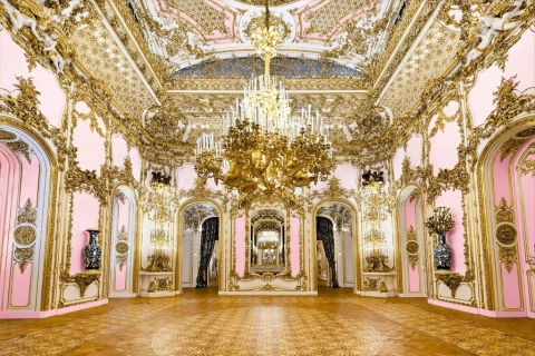 Painel De Tecido Sublimado Realeza Rosa