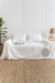 Funda de Sillón Ajustable 2 Cuerpos Tusor Premium Offwhite -Sale - comprar online