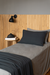 Pack Pie de Cama Twin Tusor + 1 funda de Almohada Grafito en internet