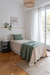 Pie de Cama Twin Tusor Premium Verde - comprar online