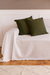 Funda de Almohada Terciopelo Verde 50x50