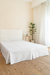 Cubre Sommier Offwhite de Percal 2 1/2 Plazas en internet