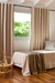 Pack 2 Cortinas Blackout Tricapa Beige