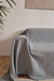 Funda de Sillón en L Gasa Tusor Gris - Isahome — Tienda Online