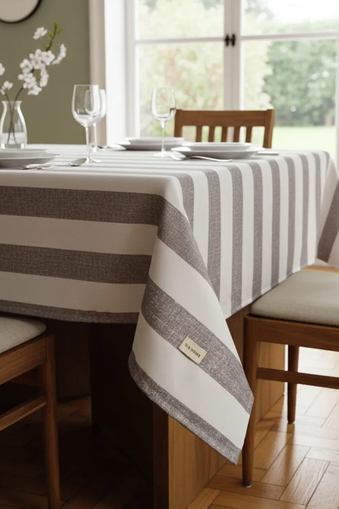 Mantel Anti-Mancha Rayado Vison - comprar online