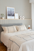 Pack Pie de Cama + 2 Fundas Natural Rayado Algodon Panamá - Isahome — Tienda Online