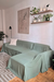 Funda de Sillón en L Gasa Tusor Verde en internet
