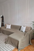 Funda de Sillón en L Gasa Tusor Vison - comprar online