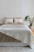 Pie de Cama Tusor Premium Natural - comprar online