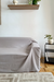 Funda de Sillón Ajustable Tusor Premium Gris 2 Cuerpos - Isahome — Tienda Online