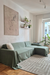 Funda de Sillón en L Gasa Tusor Verde - Isahome — Tienda Online