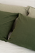 Imagen de Funda de Almohada Terciopelo Verde 50x70