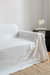 Funda de Sillón Tusor Premium Offwhite 4 Cuerpos - Isahome — Tienda Online