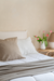 Funda de Almohada de Lino Rayado 50x70 - Isahome — Tienda Online
