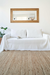 Funda de Sillón Tusor Premium Offwhite 2 Cuerpos - comprar online