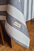 Mantel Anti-Mancha Rayado Gris - Isahome — Tienda Online