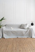 Funda de Sillón Tusor Premium Gris Perla 3 Cuerpos - comprar online