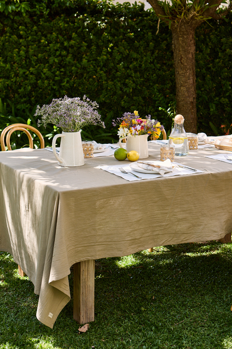 Mantel Tusor Premium Visón - comprar online