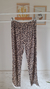 Imagen de Pijama Print Lace White Manga Corta