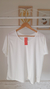 Pijama Print Lace White Manga Corta