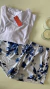Pijama Julia Short White Manga Corta en internet