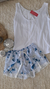 Pijama Caro White en internet