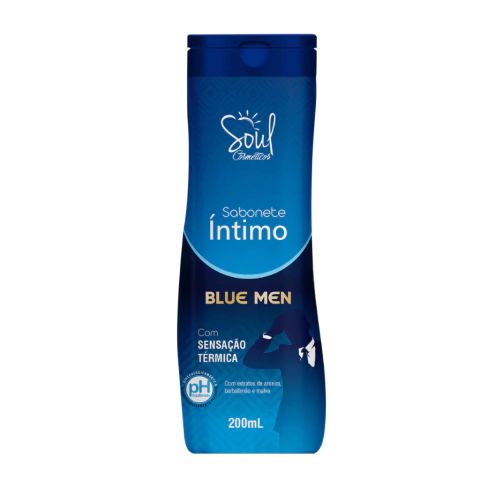 SABONETE INTIMO BLUE MEN 200ML SOUL