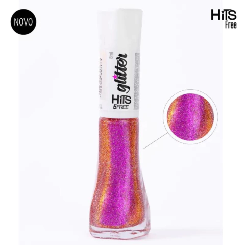 ESMALTE GLITTER DIAMANTE LEGADO PINK HTIS - comprar online