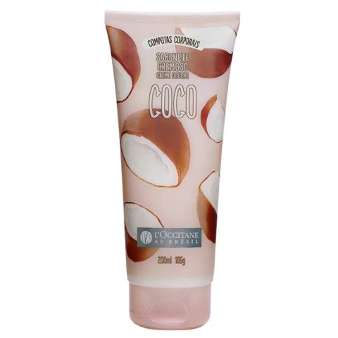 SABONETE CREMOSO COMPOTAS CORPORAIS COCO LOCCITANE