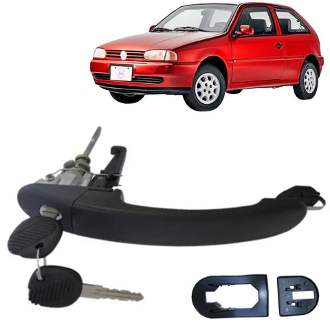 Maçaneta Externa c/Chave Maxion Gol Special 2 portas Moderno