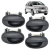 Kit 4 Maçanetas Externa sem furo GM Meriva 2002-2012