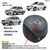 Manopla Bola de Câmbio Fiat Siena 2004-2016 Cinza Chumbo - comprar online