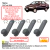 Kit 4 Manivelas do Vidro Fiat Siena 1997-2000 Cinza - comprar online