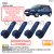 Kit 4 Manivelas do Vidro Fiat Palio 2008-2012 Azul - comprar online