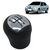 Manopla Bola Alavanca de Câmbio Clio Sedan 1999-2003 Cromada